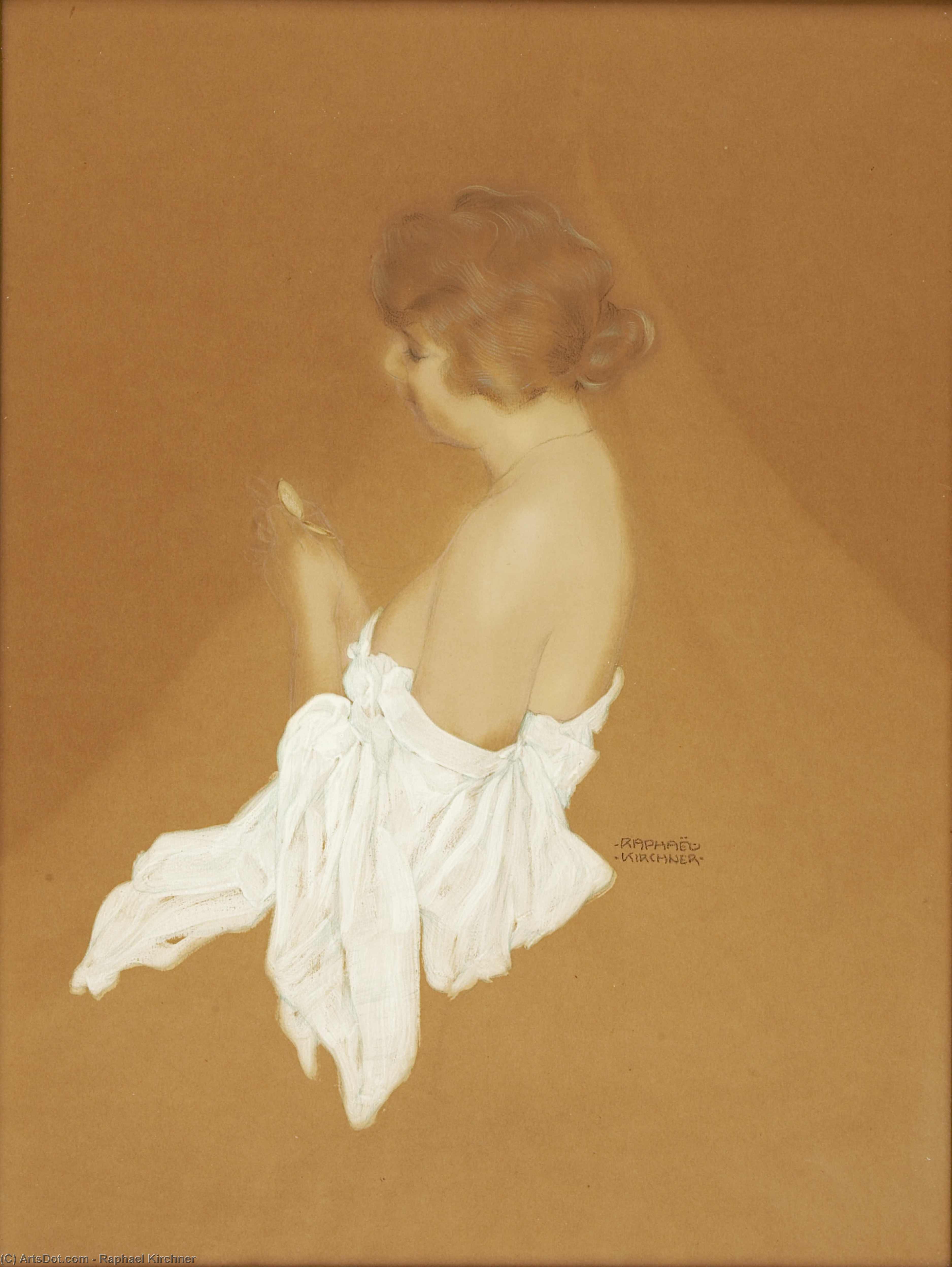 Buy Museum Art Reproductions Fanny Brice, 1916 by Raphael Kirchner (1875-1917, Austria) | ArtsDot.com