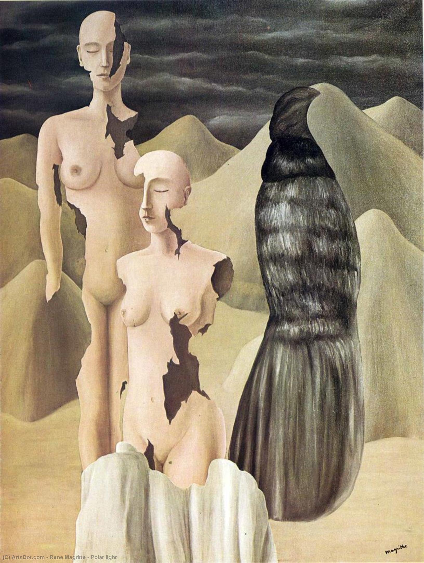 Order Art Reproductions Polar light, 1926 by Rene Magritte (Inspired By) (1898-1967, Belgium) | ArtsDot.com