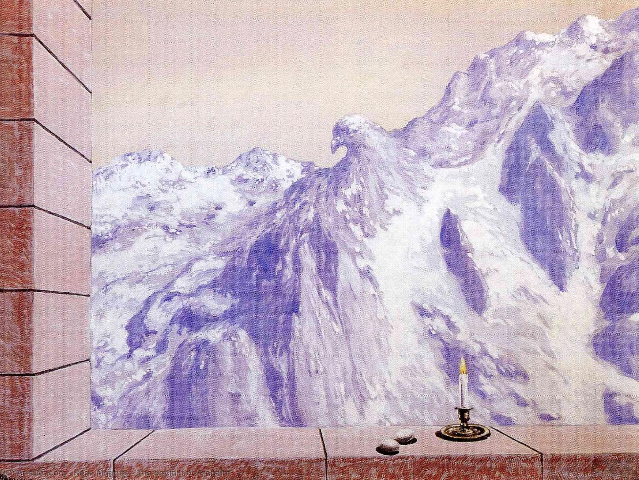 Buy Museum Art Reproductions The domain of Arnheim by Rene Magritte (Inspired By) (1898-1967, Belgium) | ArtsDot.com