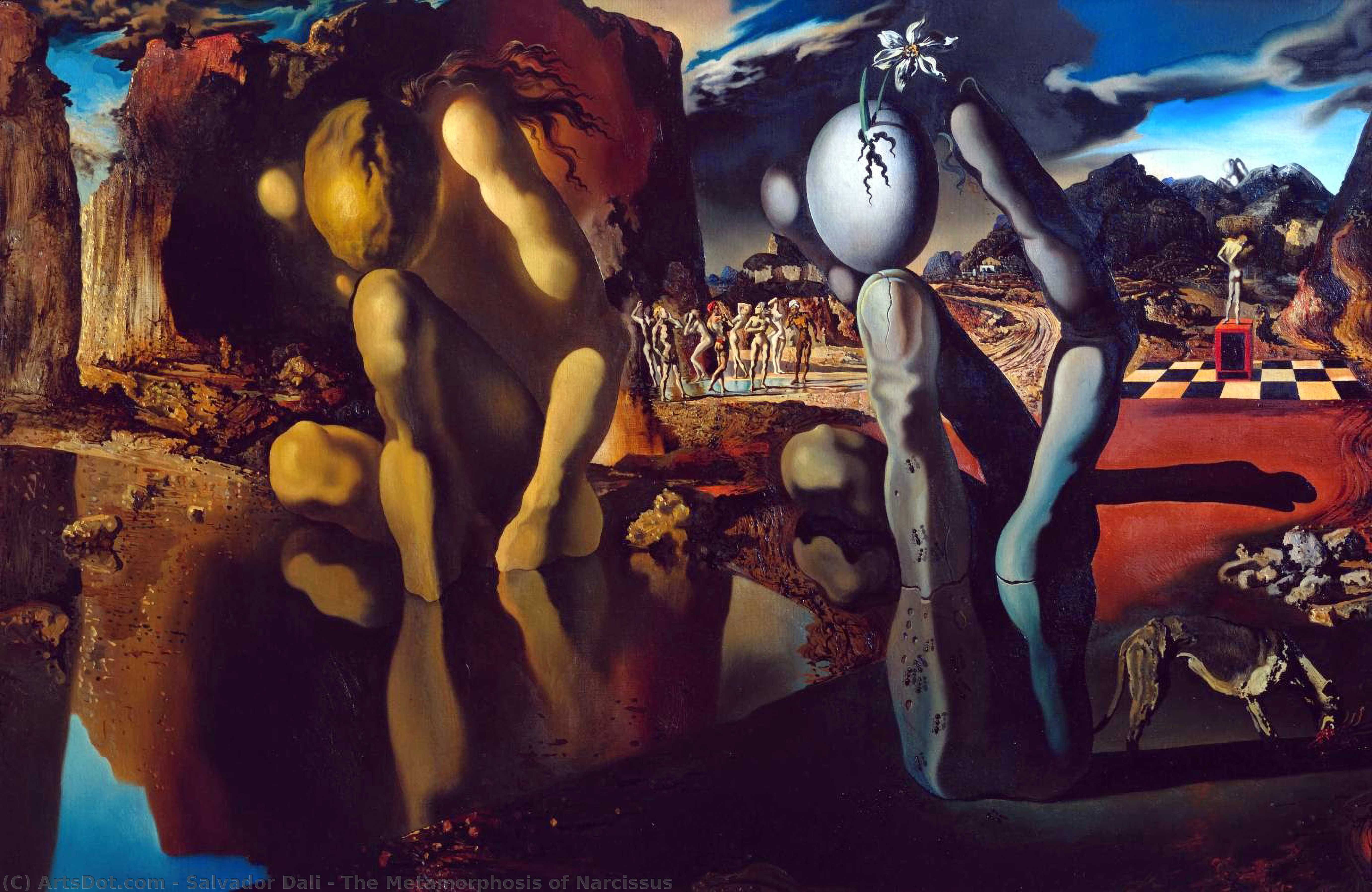 Buy Museum Art Reproductions The Metamorphosis of Narcissus, 1937 by Salvador Dali (Inspired By) (1904-1989, Spain) | ArtsDot.com