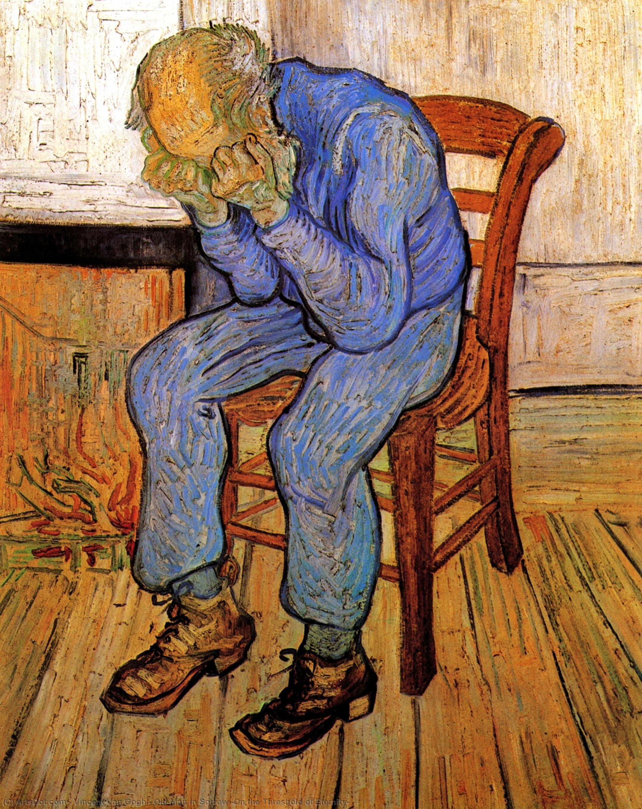 Order Artwork Replica Old Man in Sorrow (On the Threshold of Eternity), 1890 by Vincent Van Gogh (1853-1890, Netherlands) | ArtsDot.com