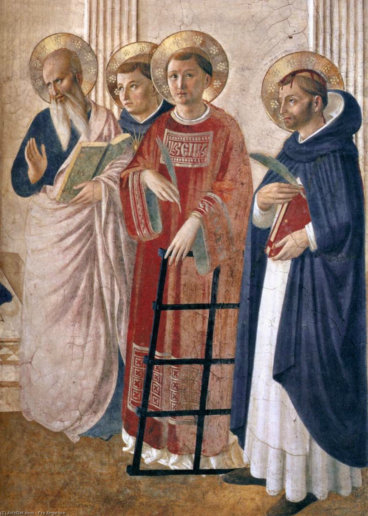 Order Artwork Replica Sacra Conversazione (detail), 1443 by Fra Angelico (1395-1455, Italy) | ArtsDot.com