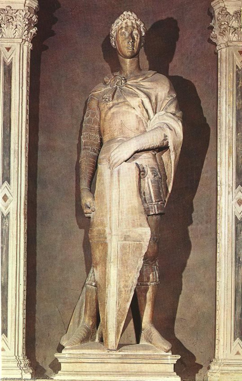 Order Oil Painting Replica St George, 1416 by Donatello (1386-1466, Italy) | ArtsDot.com