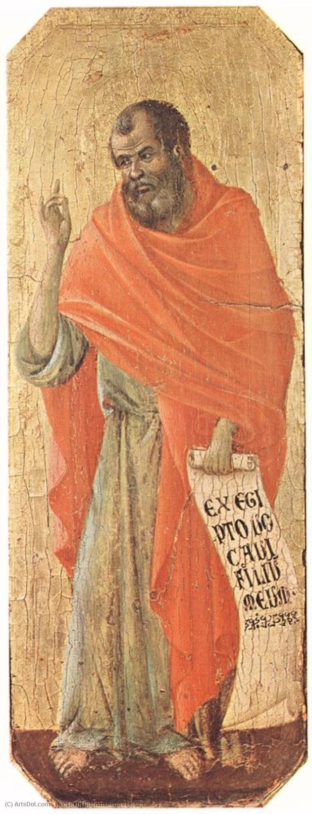 Order Oil Painting Replica Hosea, 1308 by Duccio Di Buoninsegna (1255-1319, Italy) | ArtsDot.com