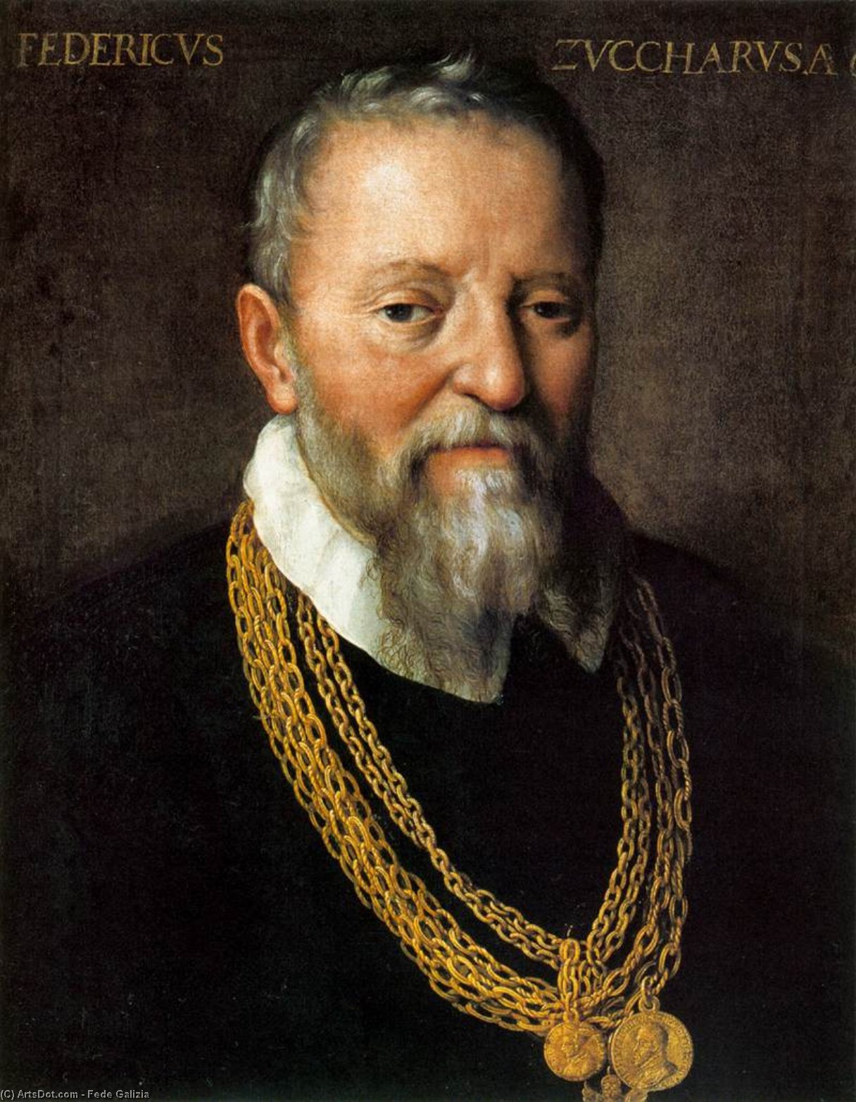 Buy Museum Art Reproductions Portrait of Federico Zuccari, 1604 by Fede Galizia (1578-1630, Italy) | ArtsDot.com