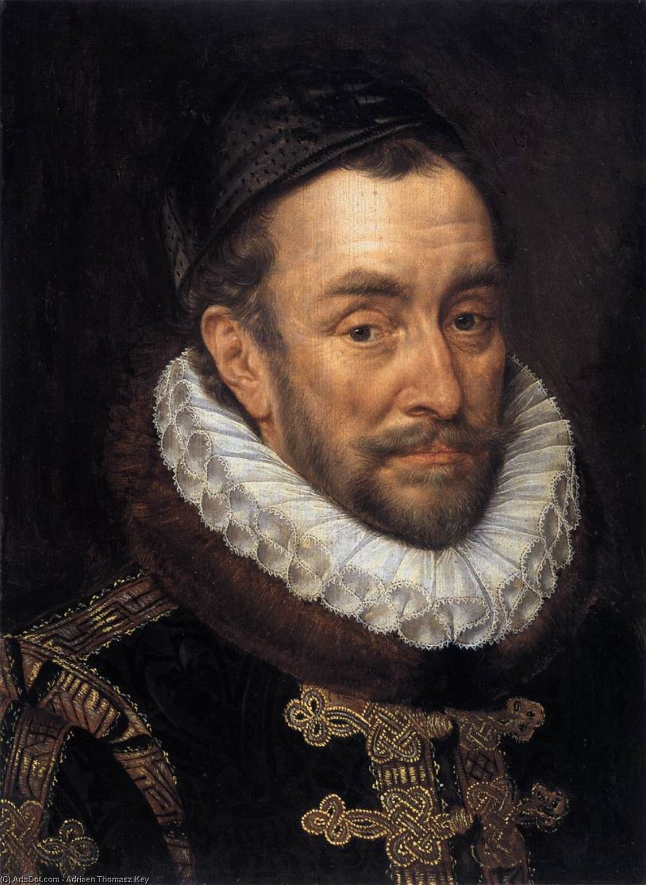 Buy Museum Art Reproductions William I, Prince of Orange, called William the Silent,, 1579 by Adriaen Thomasz Key (1544-1589, Belgium) | ArtsDot.com