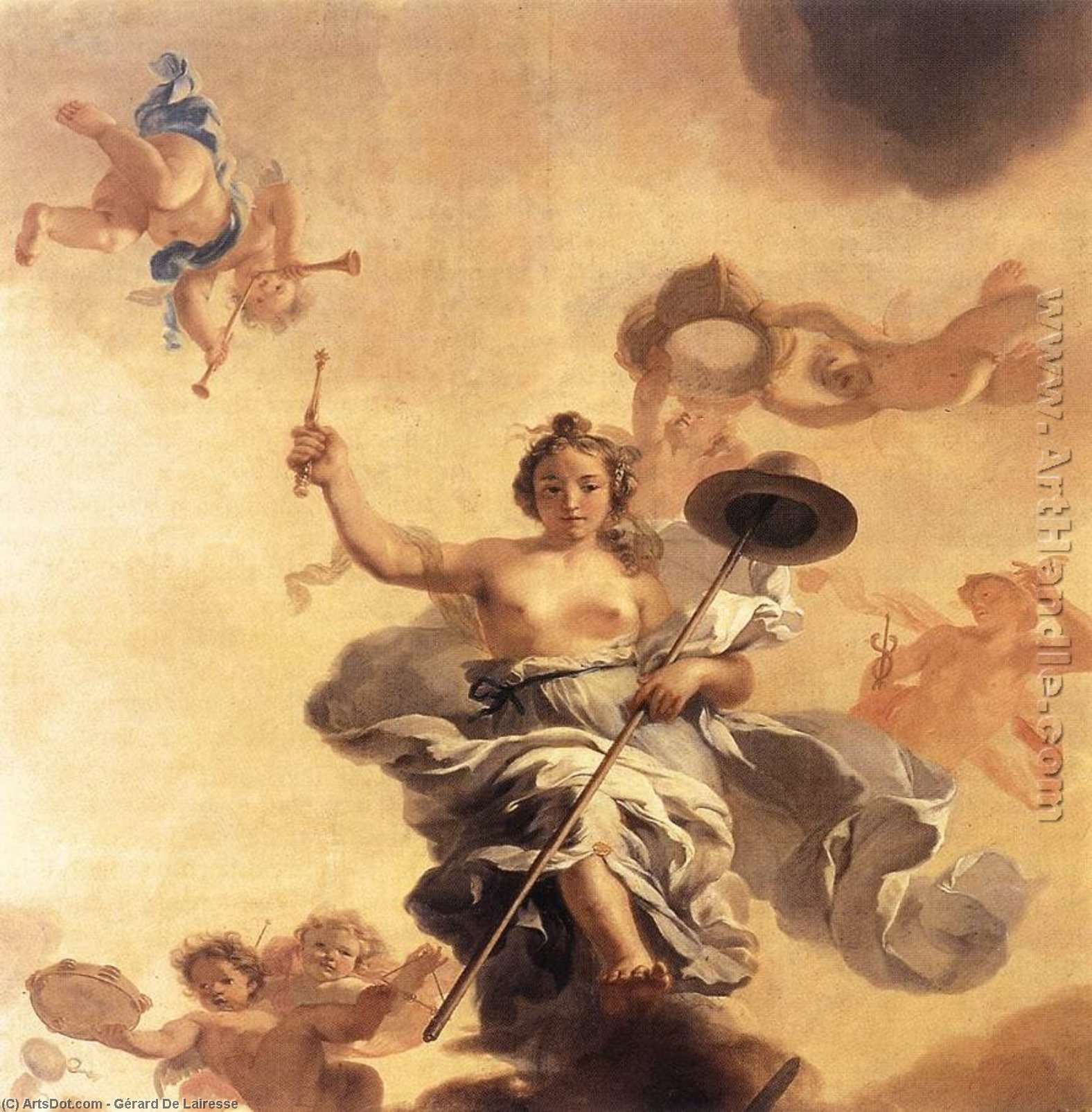 Order Oil Painting Replica Allegory of the Freedom of Trade, 1672 by Gérard De Lairesse (1640-1711, Belgium) | ArtsDot.com