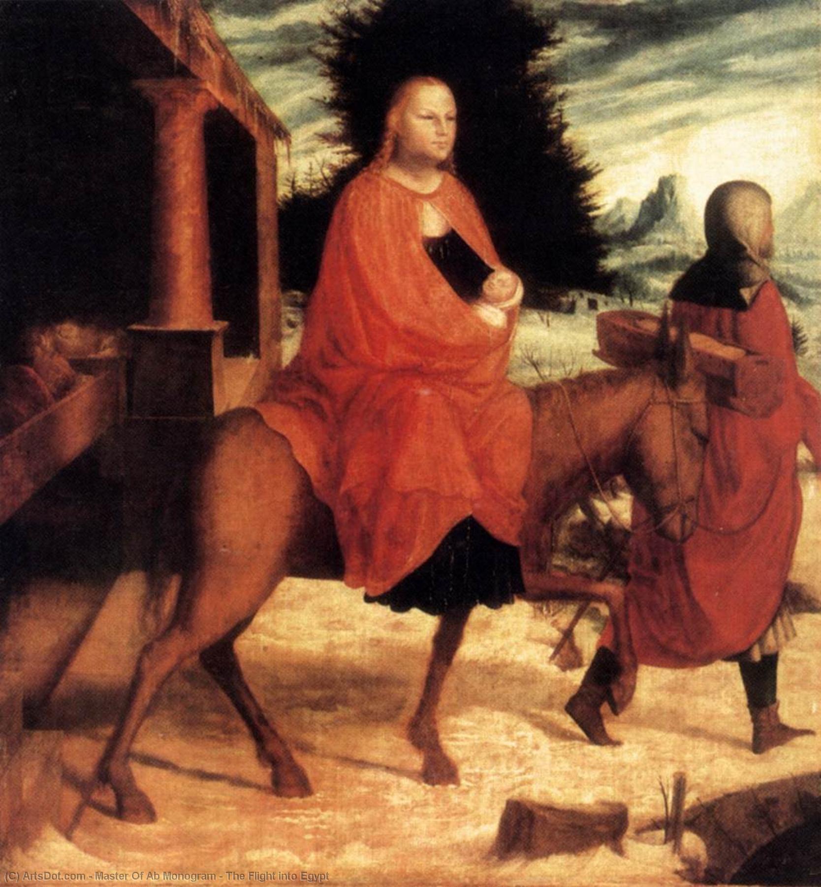 The Flight into Egypt, 1530 by Master Of Ab Monogram Master Of Ab Monogram | ArtsDot.com