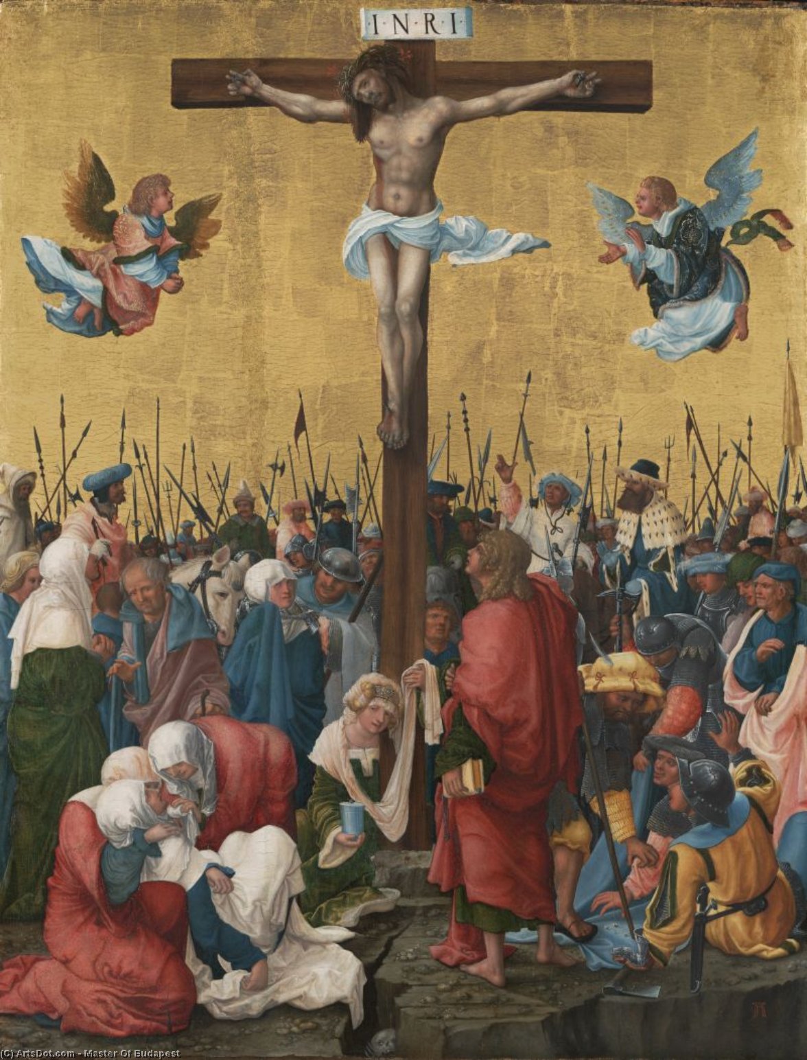 Crucifixion, 1500 by Master Of Budapest Master Of Budapest | ArtsDot.com