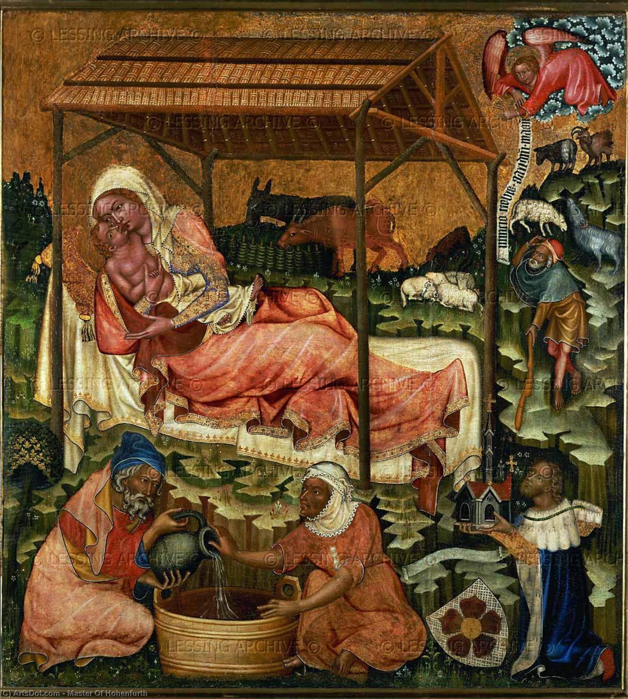 Nativity, 1350 by Master Of Hohenfurth Master Of Hohenfurth | ArtsDot.com