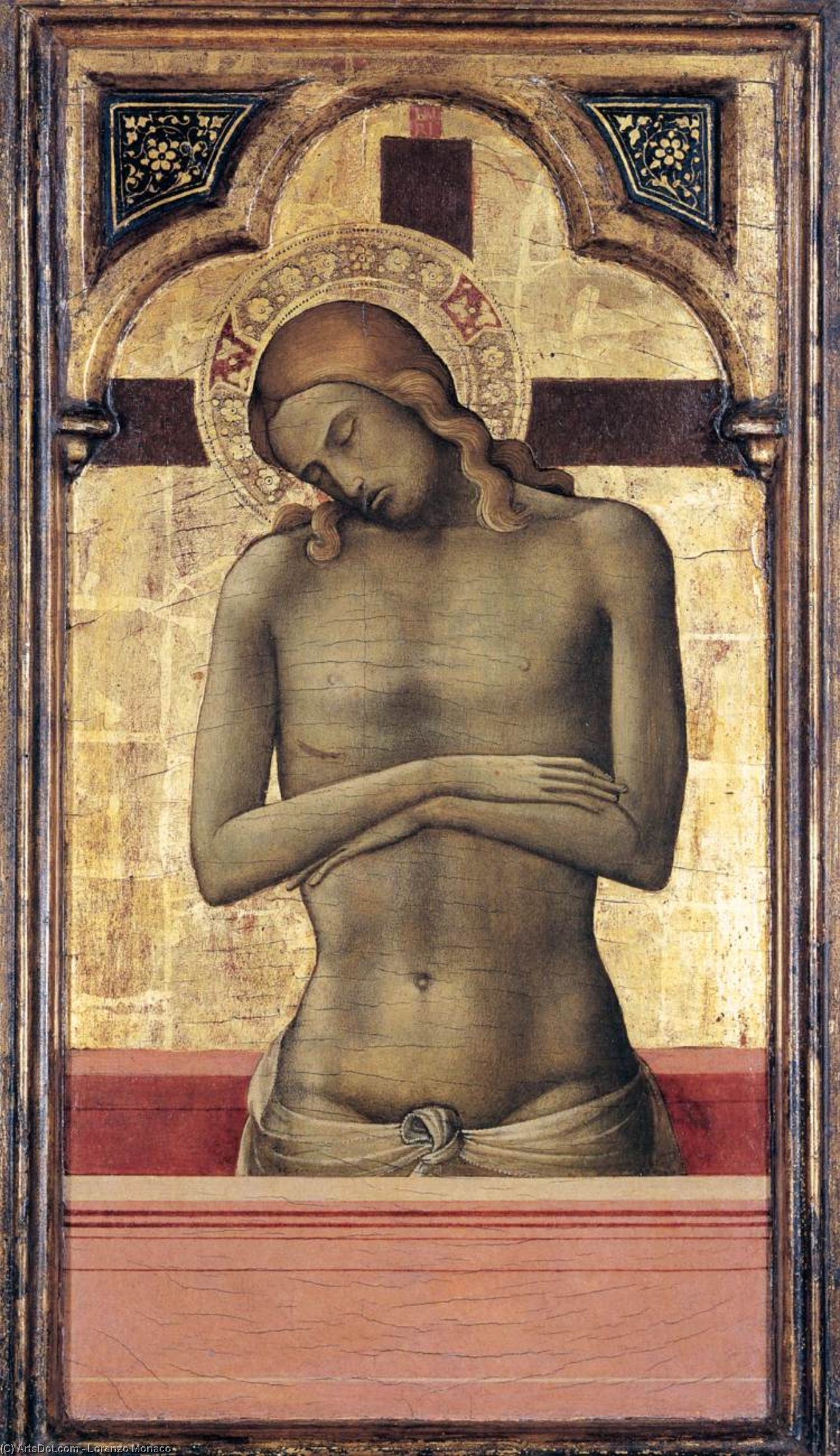 Buy Museum Art Reproductions Christ as the Man of Sorrows, 1415 by Lorenzo Monaco (1370-1425, Italy) | ArtsDot.com