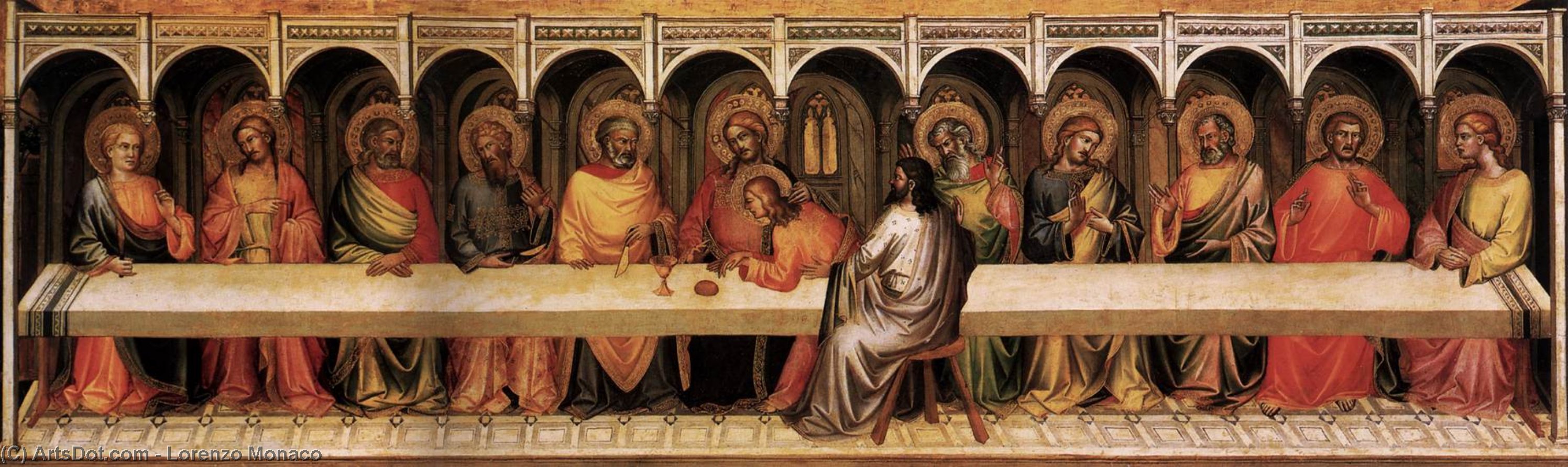 Buy Museum Art Reproductions The Last Supper, 1394 by Lorenzo Monaco (1370-1425, Italy) | ArtsDot.com