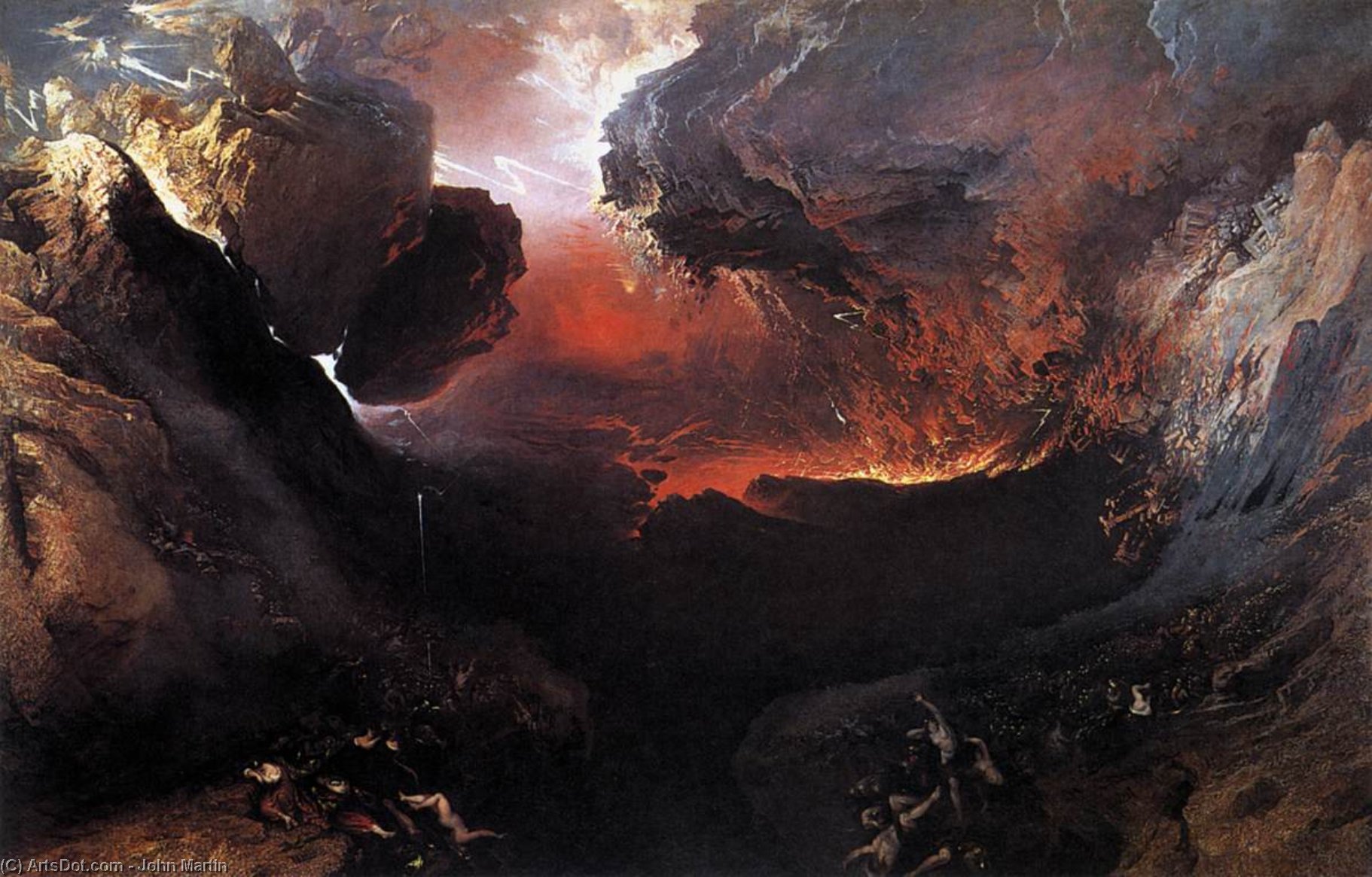 Order Artwork Replica Great Day of His Wrath, 1851 by John Martin (1789-1854, United Kingdom) | ArtsDot.com