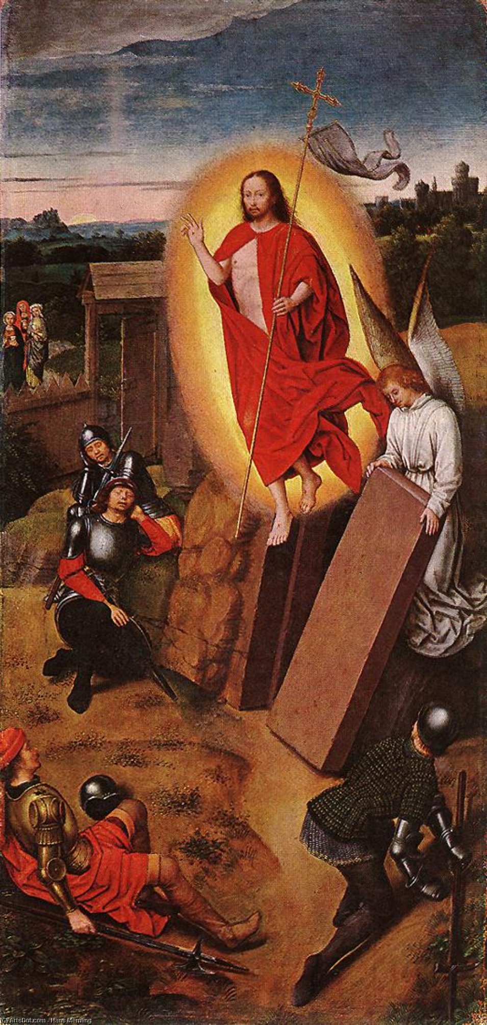 Order Oil Painting Replica Resurrection by Hans Memling (1430-1494, Germany) | ArtsDot.com