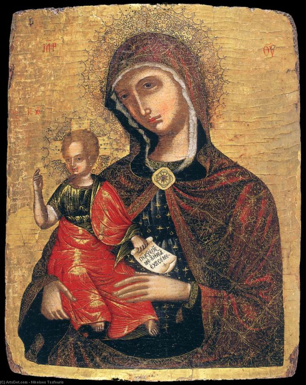 Madre della Consolazione, 1490 by Nikolaos Tsafouris Nikolaos Tsafouris | ArtsDot.com