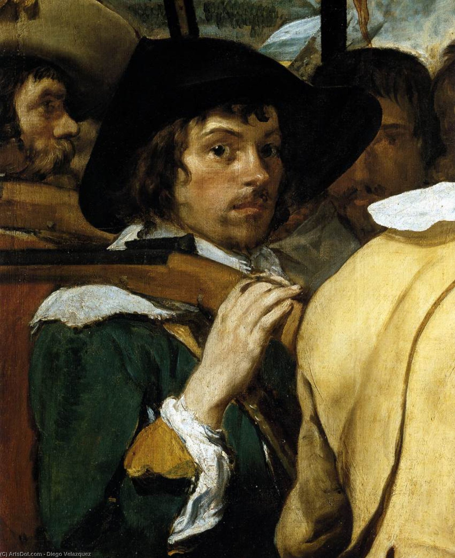 Order Paintings Reproductions The Surrender of Breda (detail), 1634 by Diego Velazquez (1599-1660, Spain) | ArtsDot.com
