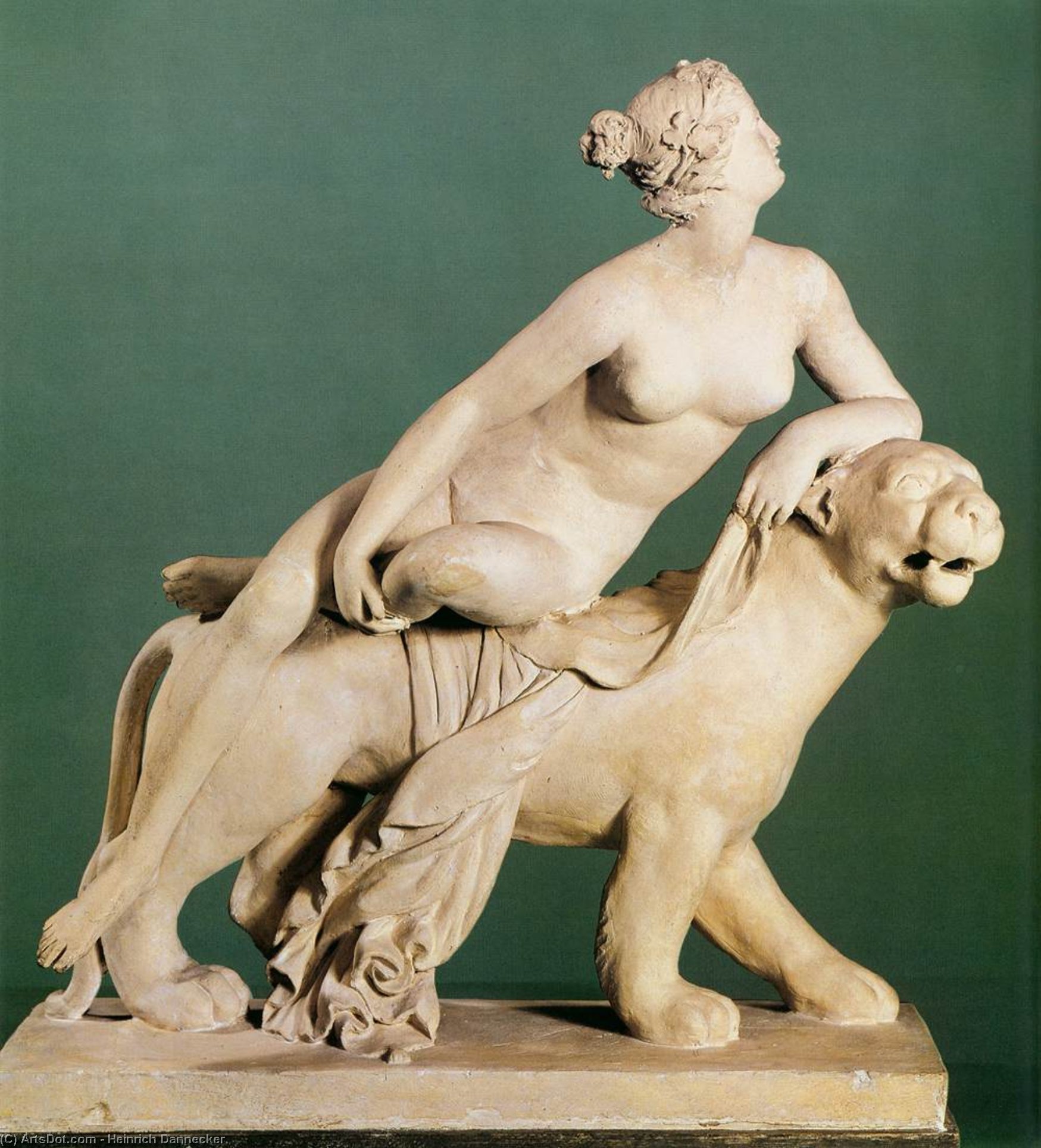 Order Artwork Replica Ariadne on the Panther, 1803 by Heinrich Dannecker (1758-1841, Germany) | ArtsDot.com