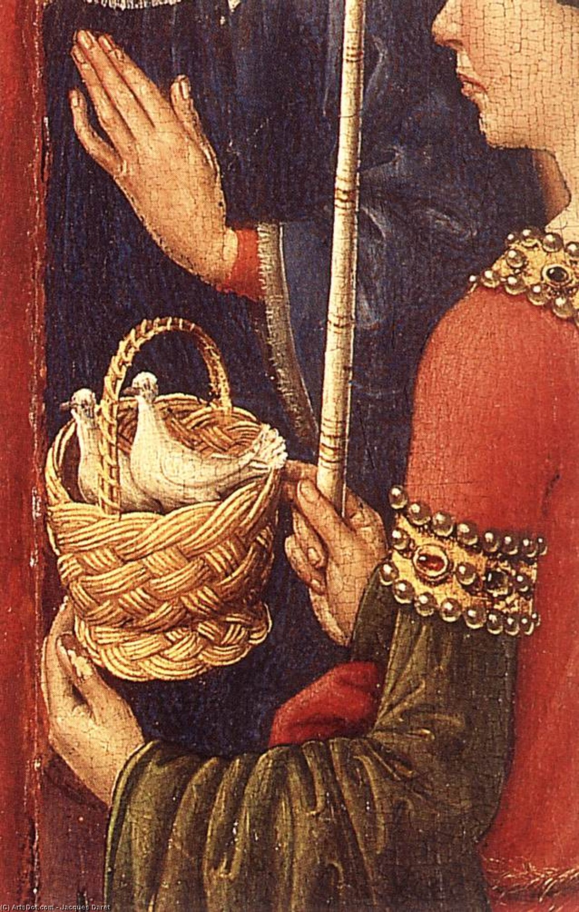 Buy Museum Art Reproductions Altarpiece of the Virgin (detail), 1433 by Jacques Daret (1404-1470, Belgium) | ArtsDot.com