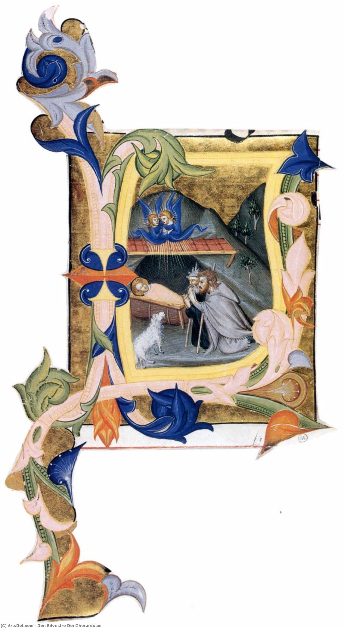 Buy Museum Art Reproductions Gradual 1 for San Michele a Murano, 1395 by Don Silvestro Dei Gherarducci (1339-1399, Italy) | ArtsDot.com
