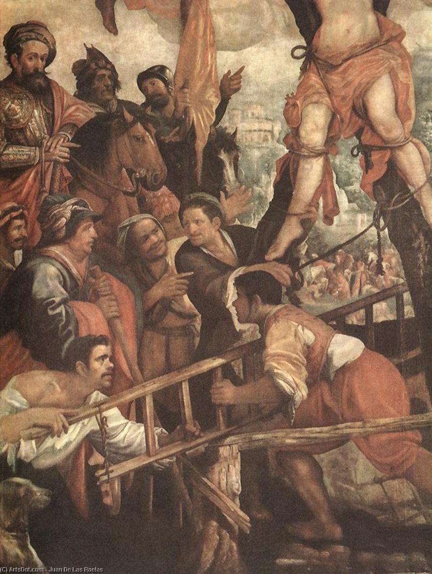 Order Oil Painting Replica The Martyrdom of St Andrew, 1612 by Juan De Las Roelas (1558-1625, Spain) | ArtsDot.com