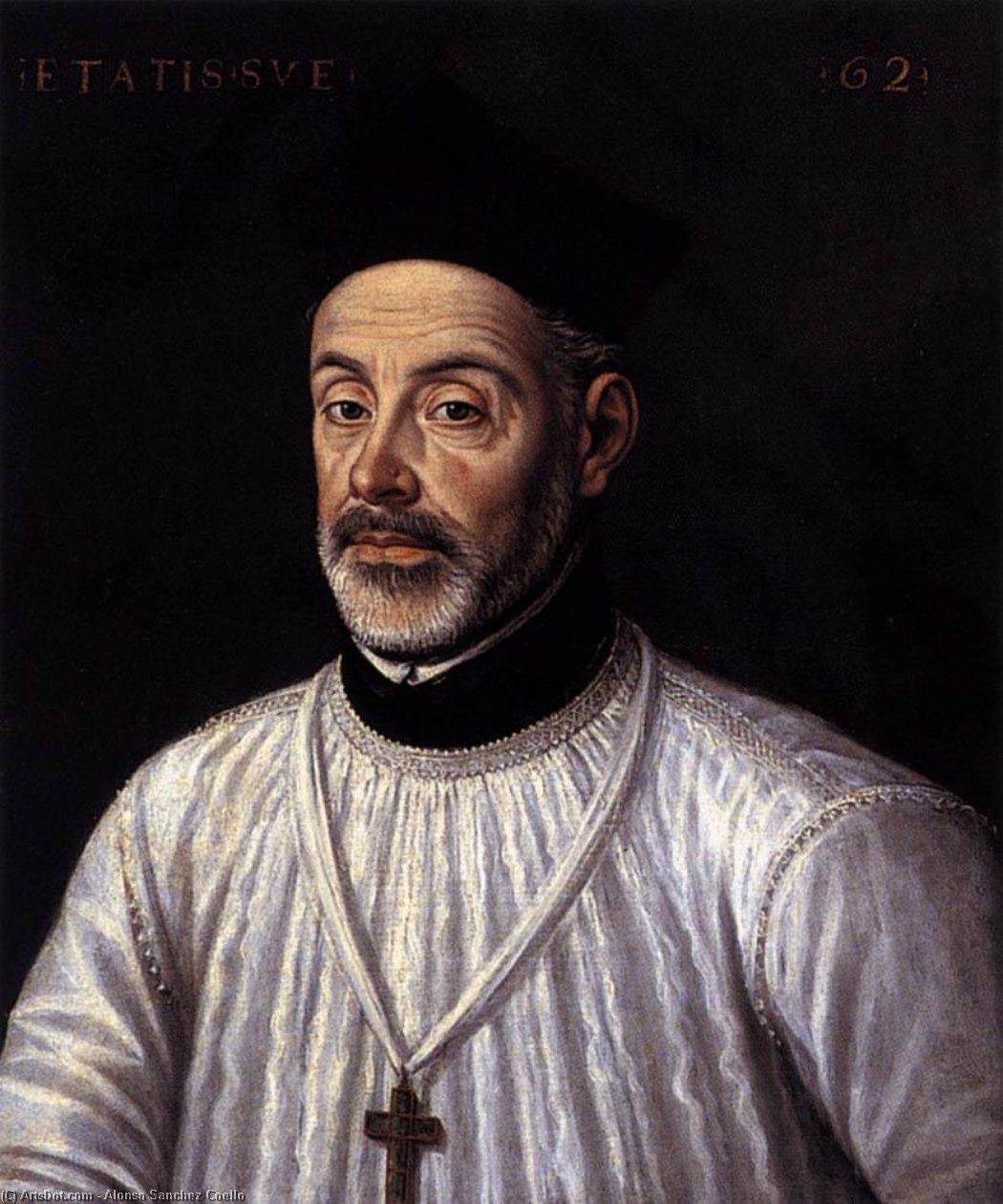 Order Oil Painting Replica Diego de Covarrubias, 1574 by Alonso Sanchez Coello (1531-1588, Spain) | ArtsDot.com
