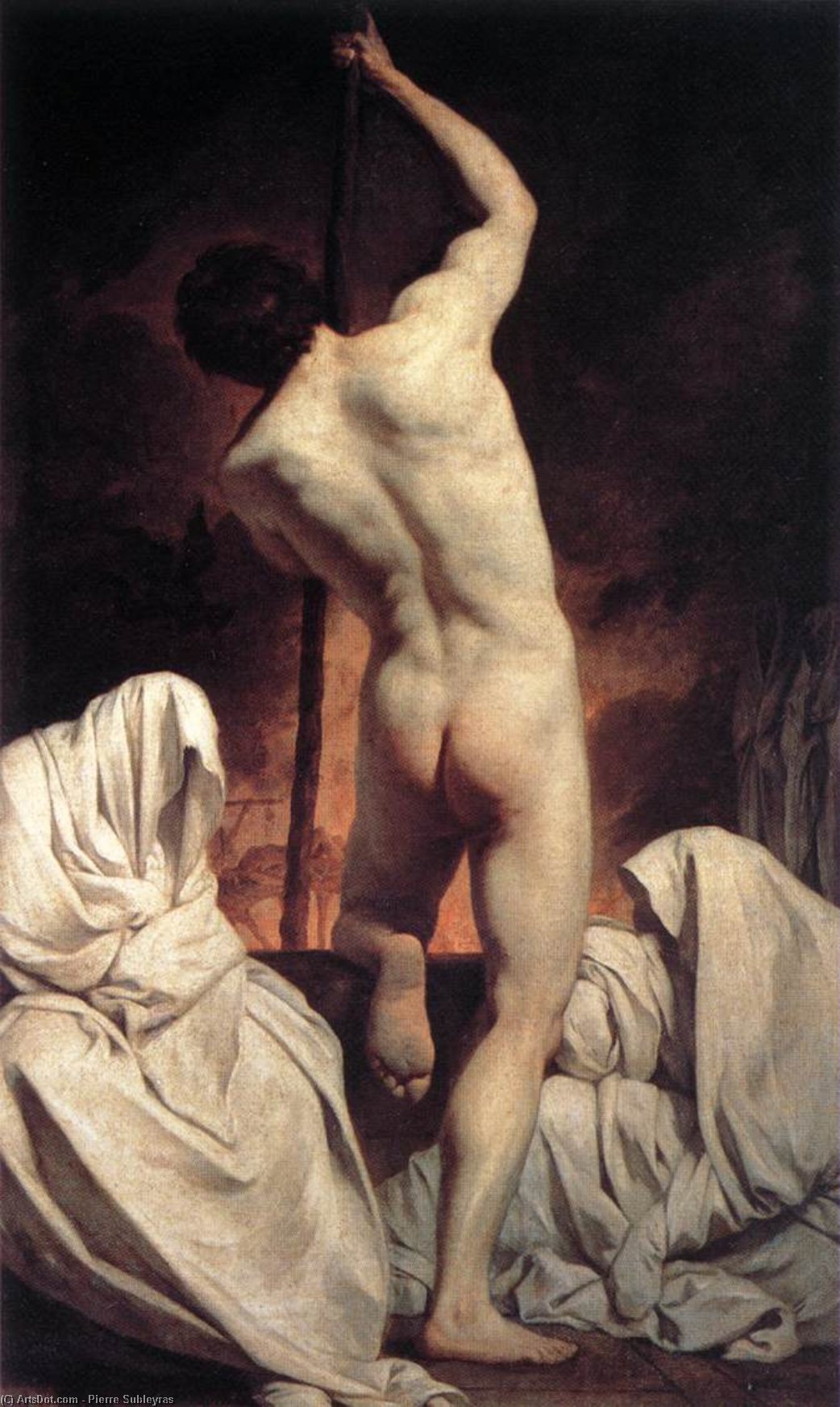 Buy Museum Art Reproductions Charon Ferrying the Shades, 1735 by Pierre Subleyras (1699-1749, France) | ArtsDot.com