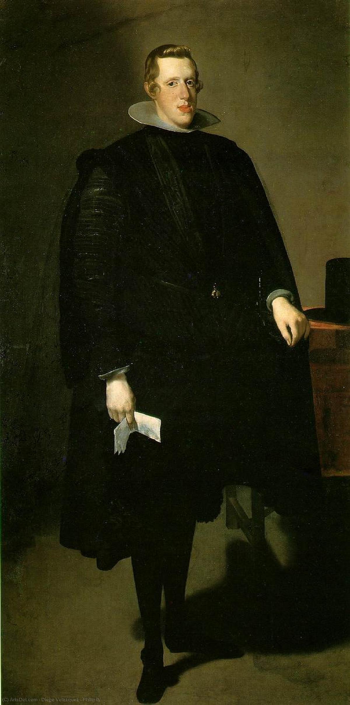 Order Paintings Reproductions Philip IV, 1624 by Diego Velazquez (1599-1660, Spain) | ArtsDot.com