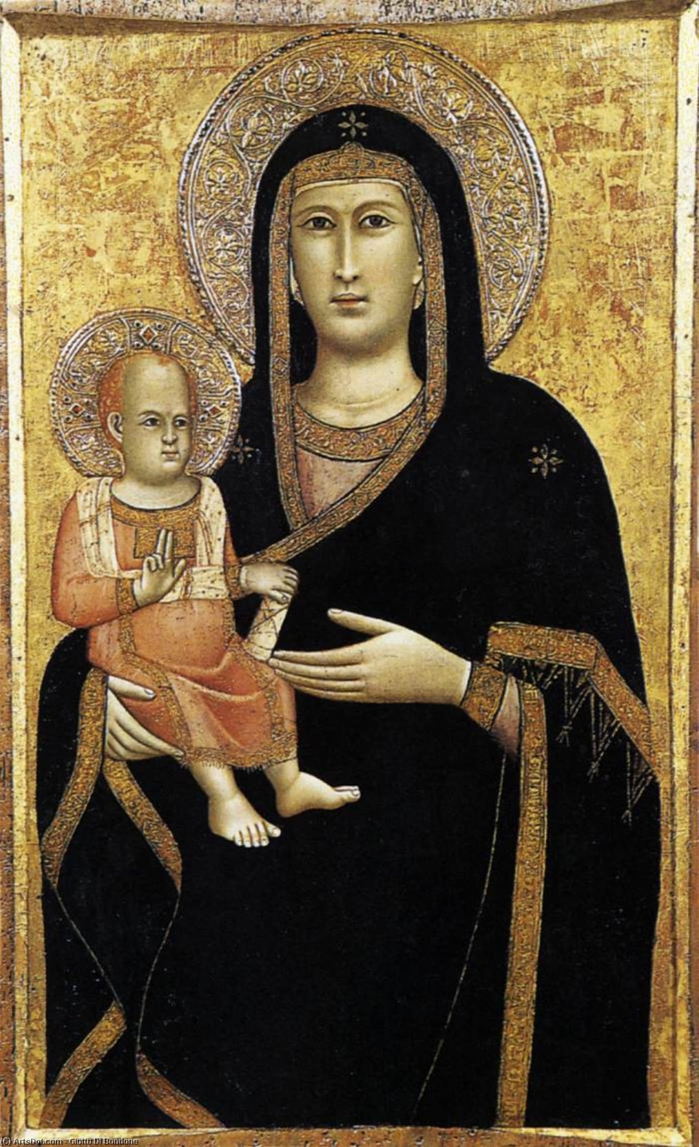 Order Artwork Replica Madonna and Child (11), 1297 by Giotto Di Bondone (1267-1337, Italy) | ArtsDot.com
