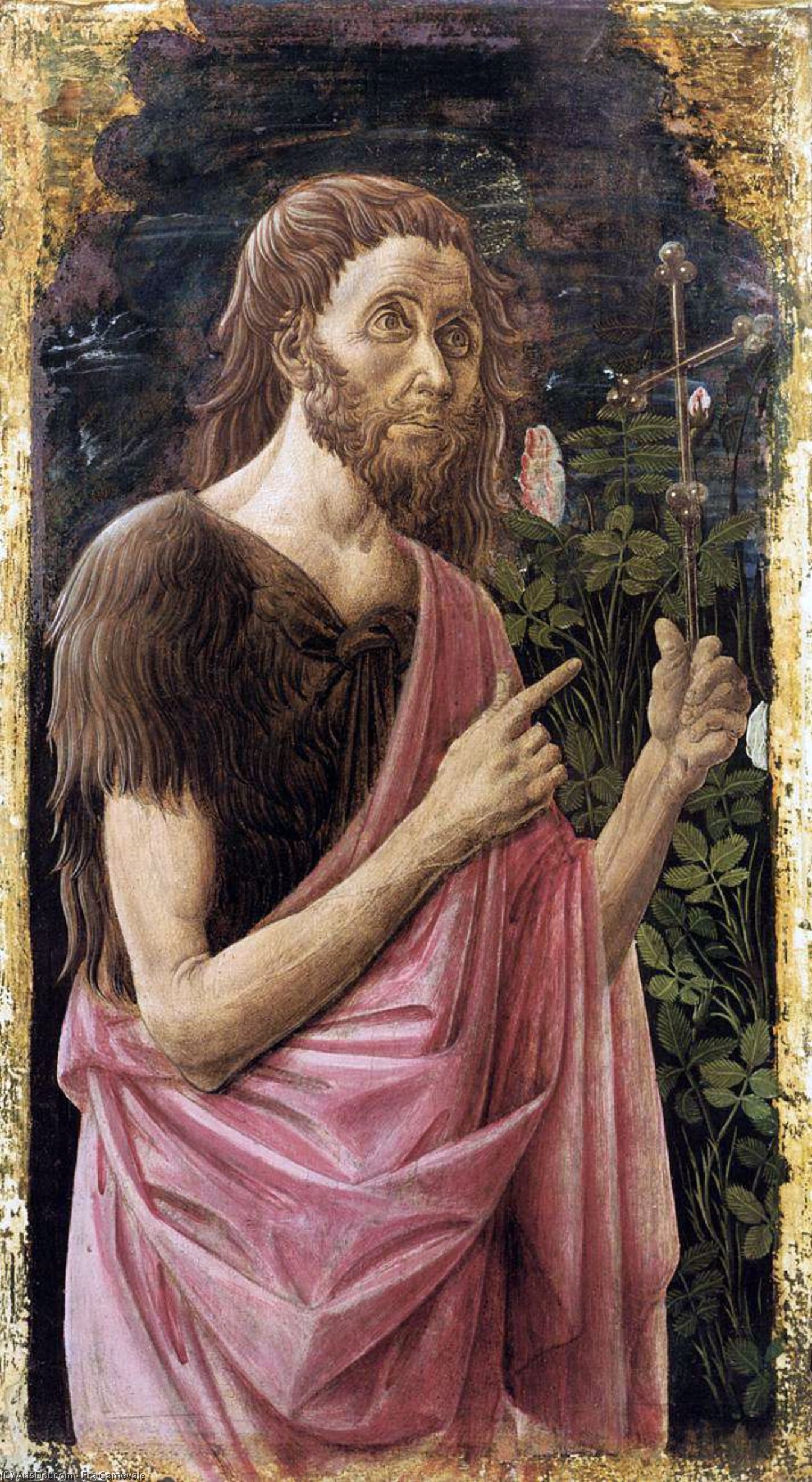 Order Artwork Replica St John the Baptist, 1450 by Fra Carnevale (1420-1484, Italy) | ArtsDot.com