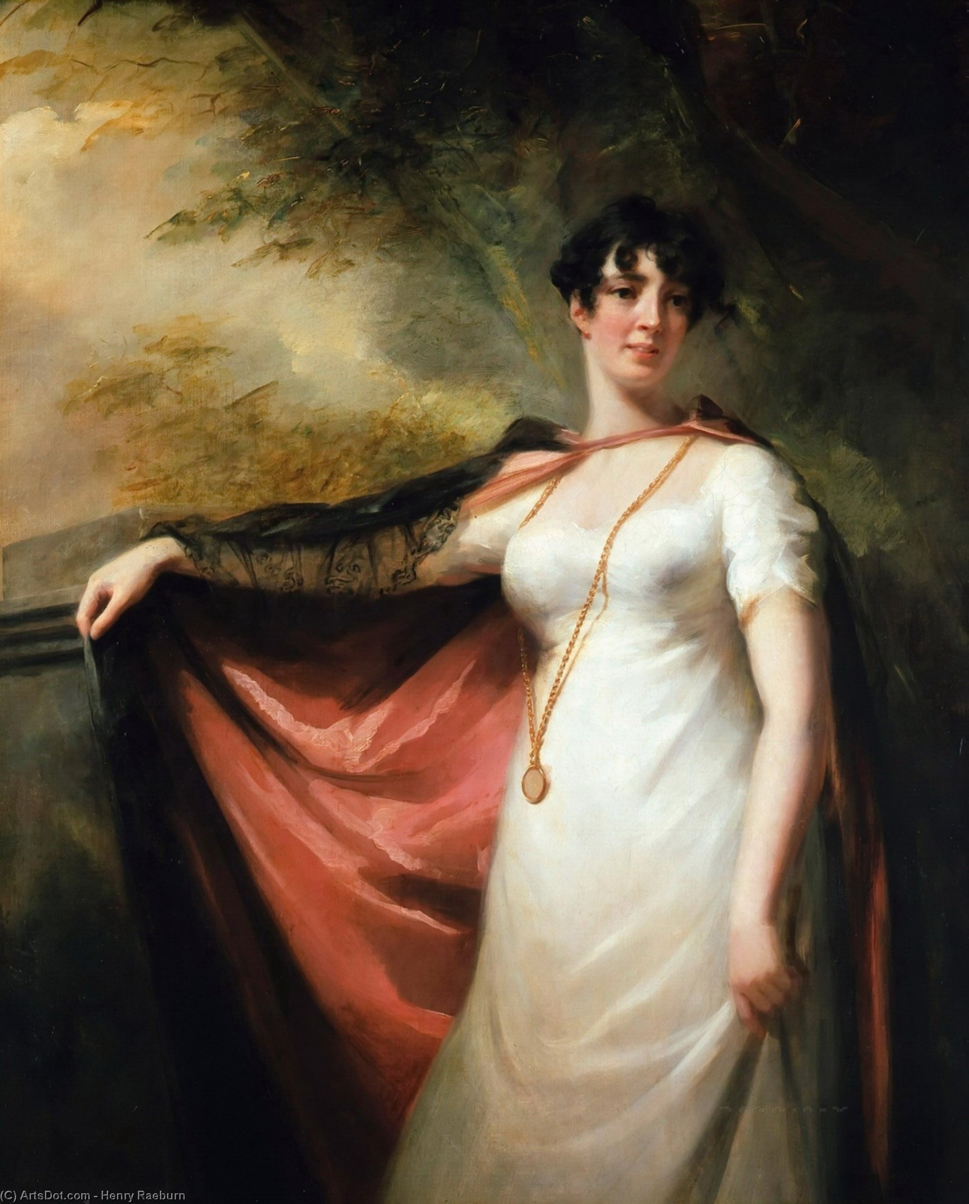 Order Oil Painting Replica Mrs. Anne Hart, 1810 by Henry Raeburn (1756-1823, United Kingdom) | ArtsDot.com