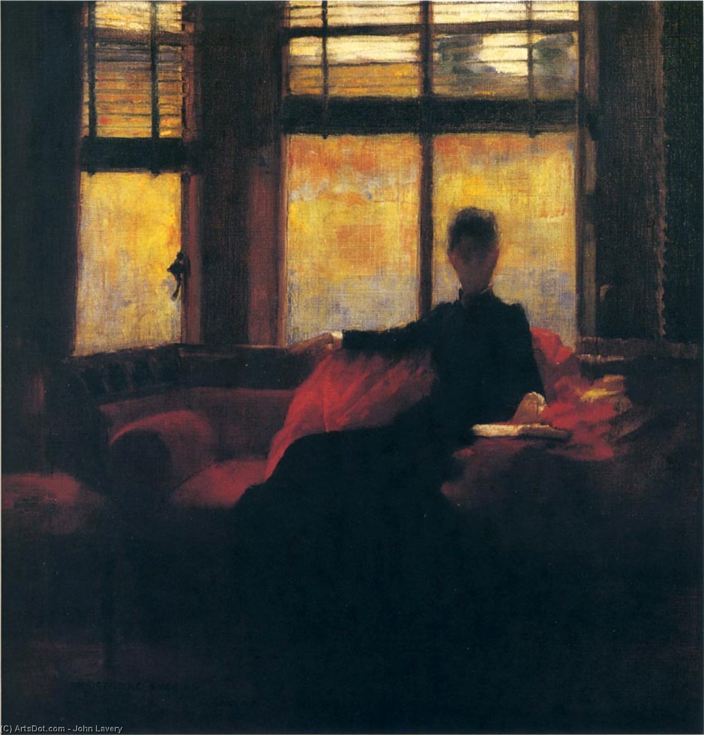 Buy Museum Art Reproductions An October Evening, 1887 by John Lavery | ArtsDot.com