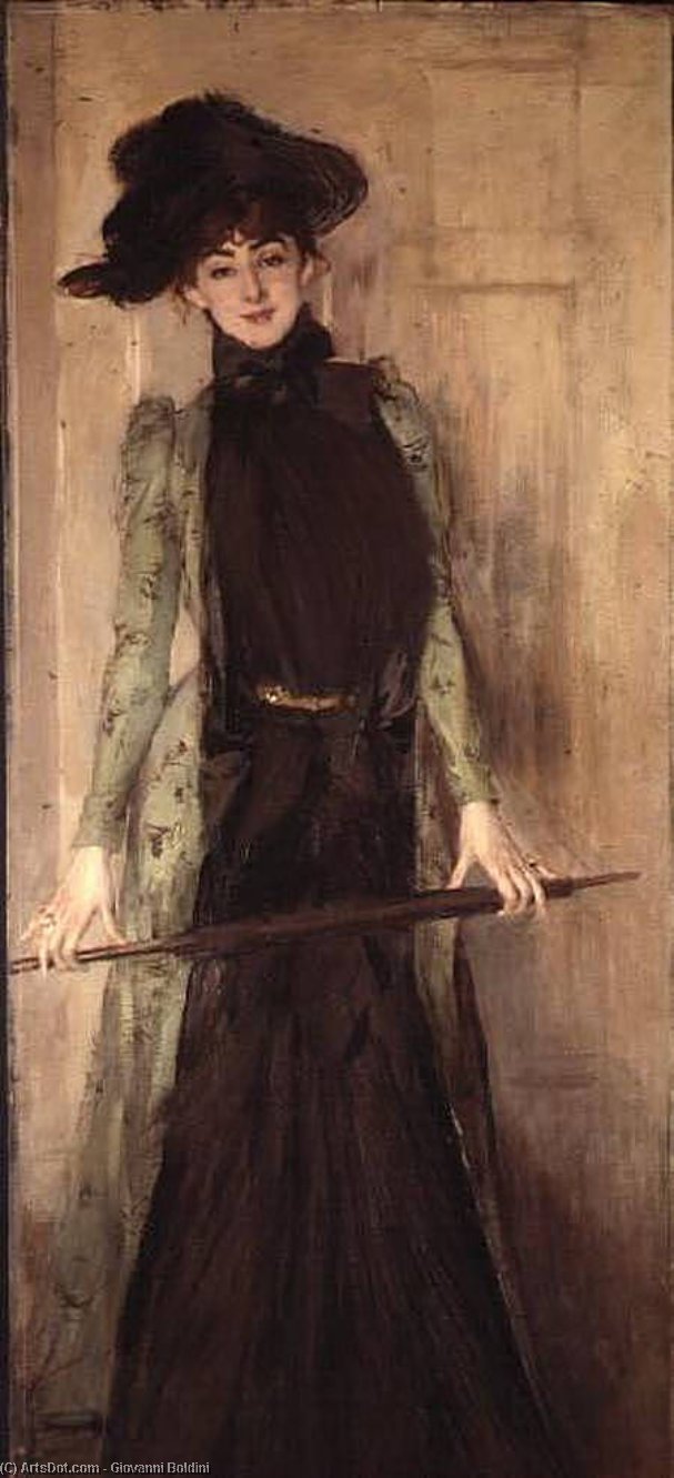 Buy Museum Art Reproductions Princesse de Caraman Chimay (later Madame Jourdan), 1889 by Giovanni Boldini (1842-1931, Italy) | ArtsDot.com