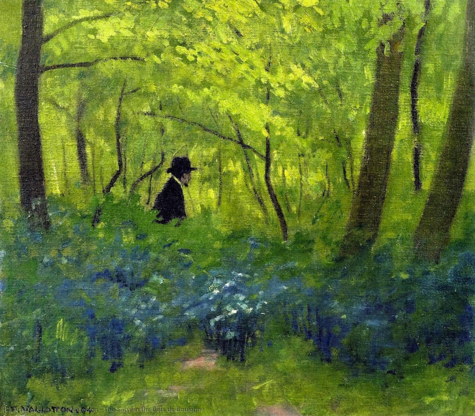Order Paintings Reproductions The Satyr in the Bois de Boulogne, 1904 by Felix Vallotton (1865-1925, Switzerland) | ArtsDot.com