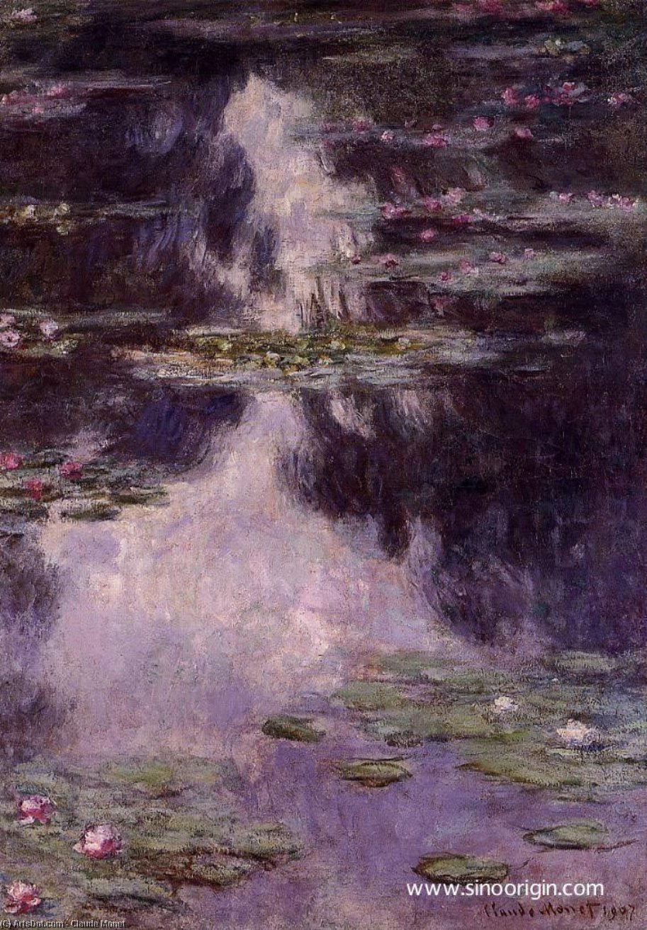 Order Oil Painting Replica Water-Lilies (31), 1907 by Claude Monet (1840-1926, France) | ArtsDot.com