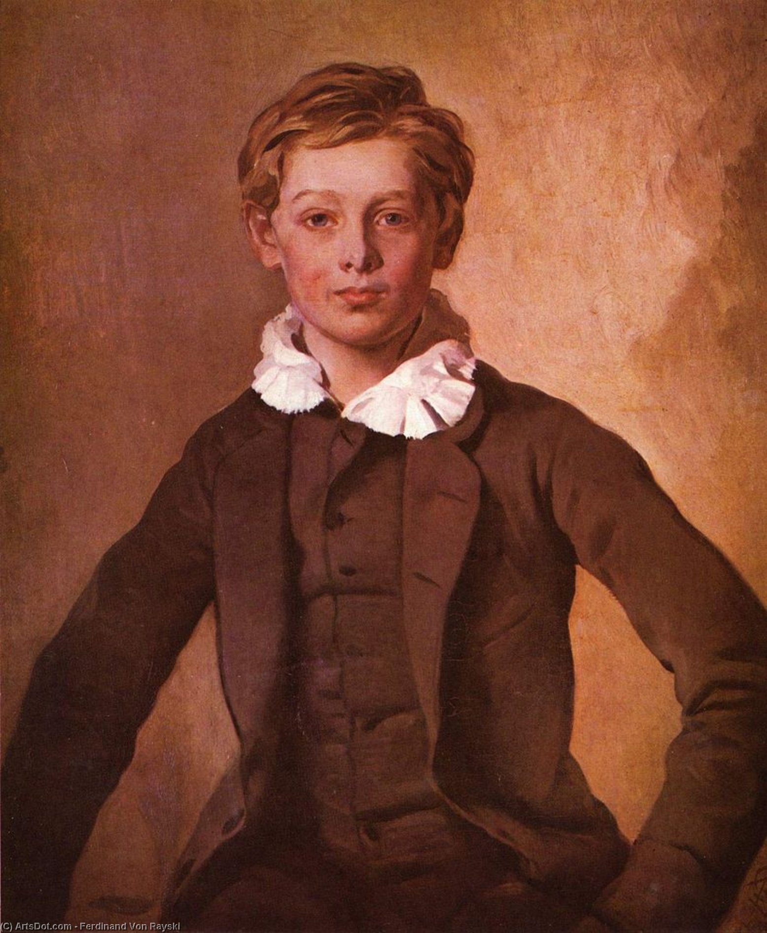 Buy Museum Art Reproductions Portrait Of Hans Haubold Graf Von Einsiedel by Ferdinand Von Rayski (1806-1890, Germany) | ArtsDot.com