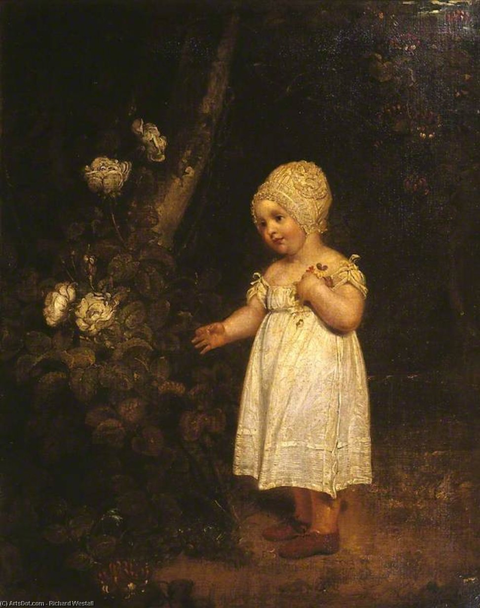 Order Oil Painting Replica Philip Sansom, Jun., As A Child by Richard Westall (1765-1836, United Kingdom) | ArtsDot.com