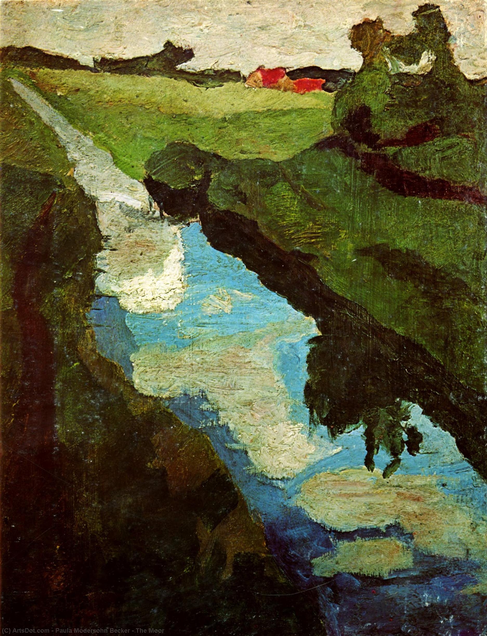 Order Oil Painting Replica The Moor by Paula Modersohn Becker (1876-1907, Germany) | ArtsDot.com