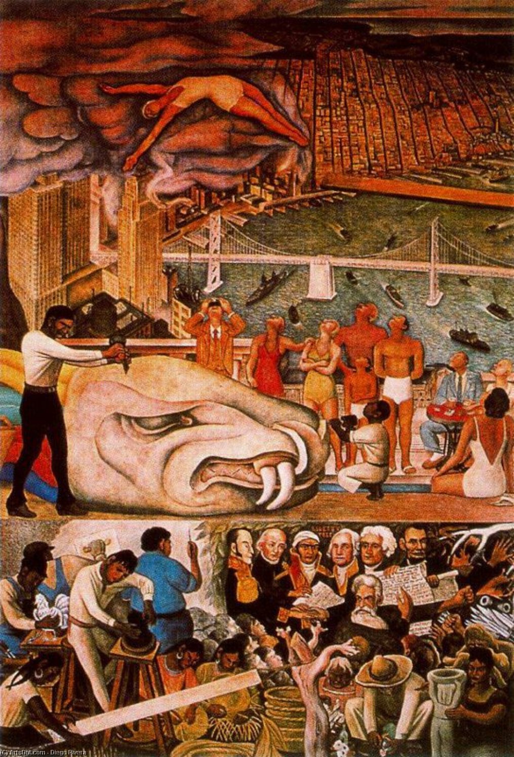 Buy Museum Art Reproductions untitled (5956) by Diego Rivera (Inspired By) (1886-1957, Mexico) | ArtsDot.com
