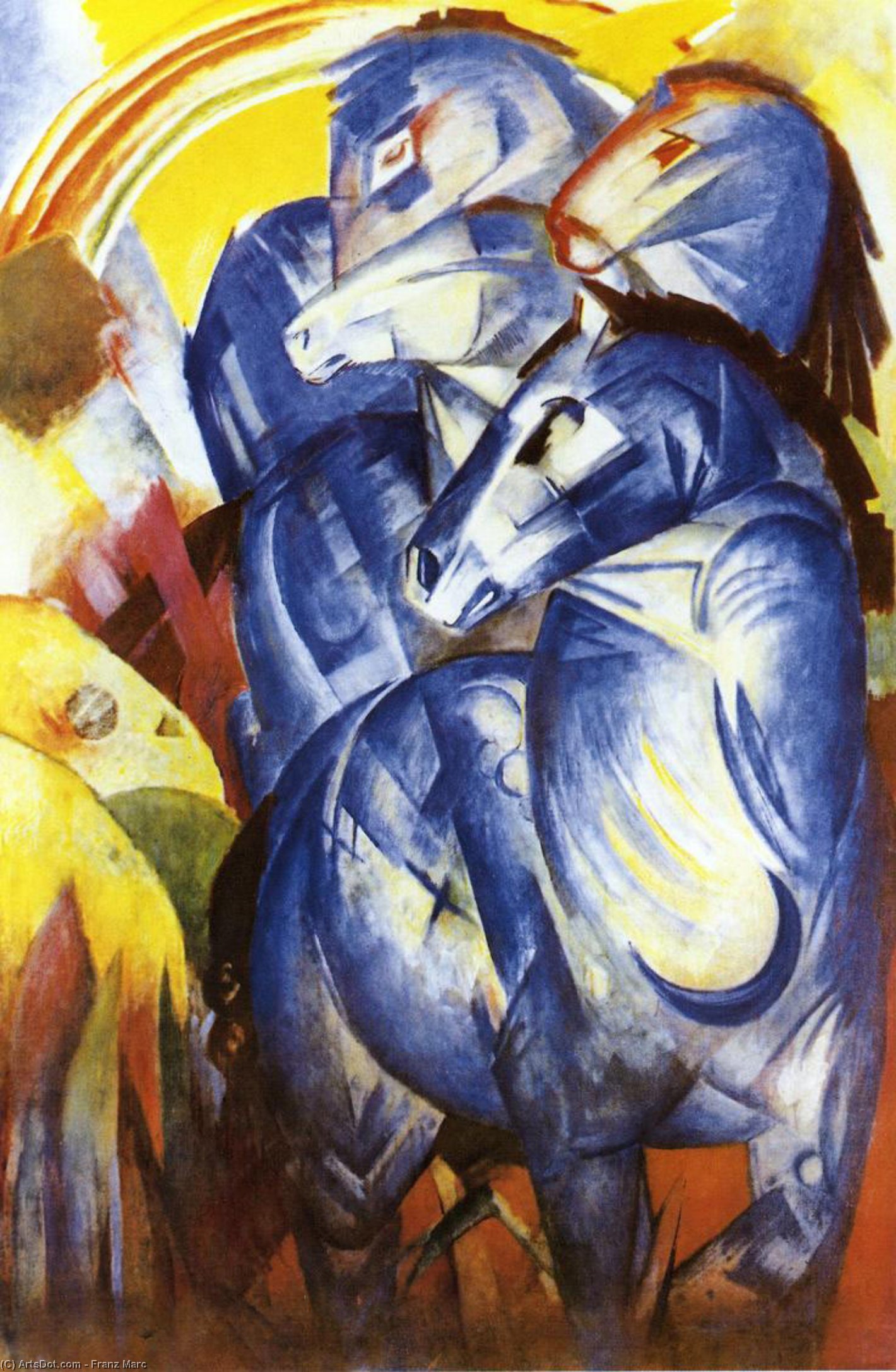 Buy Museum Art Reproductions untitled (4325) by Franz Marc (1880-1916, Germany) | ArtsDot.com