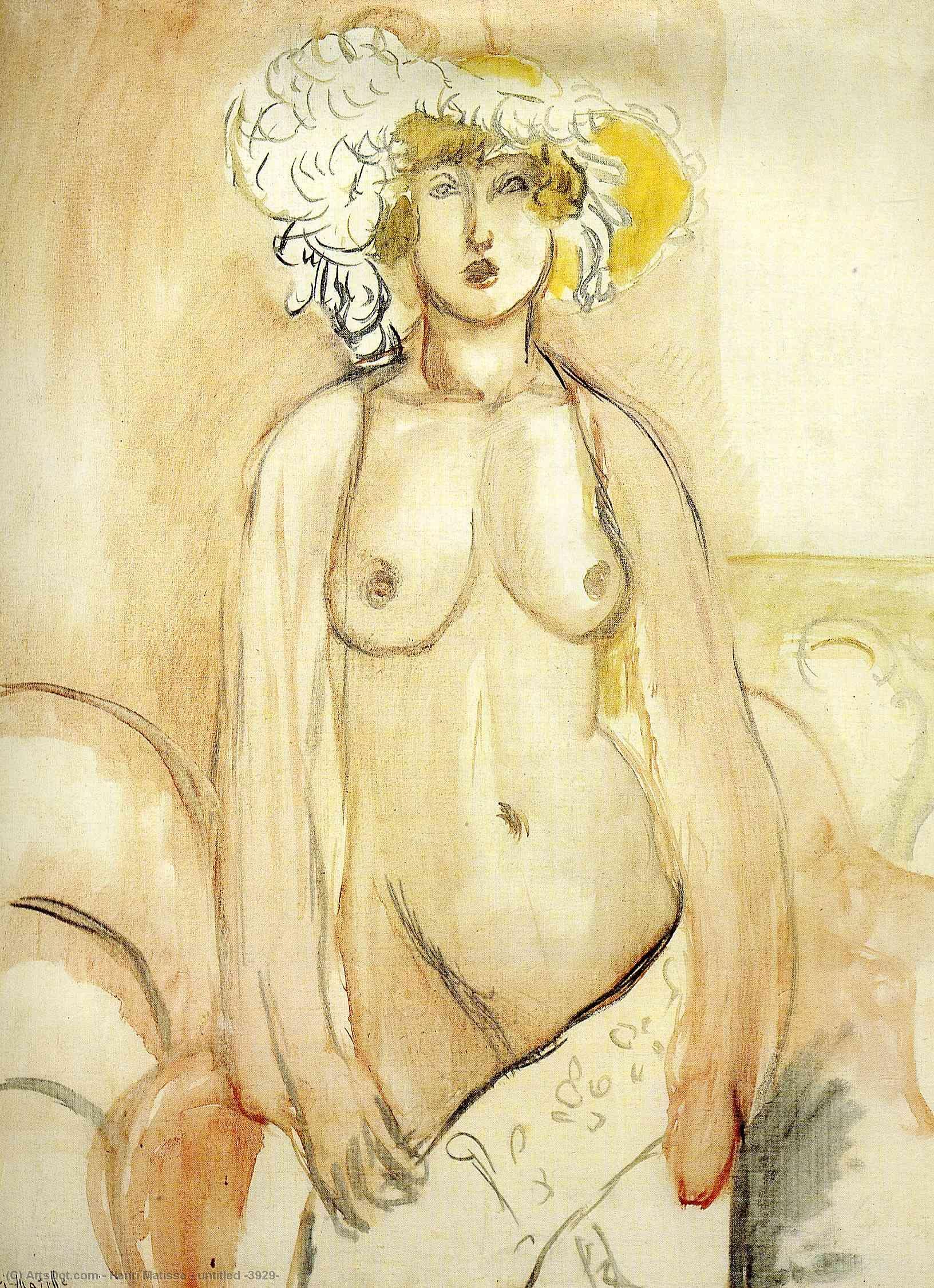 Order Oil Painting Replica untitled (3929) by Henri Matisse (Inspired By) (1869-1954, France) | ArtsDot.com