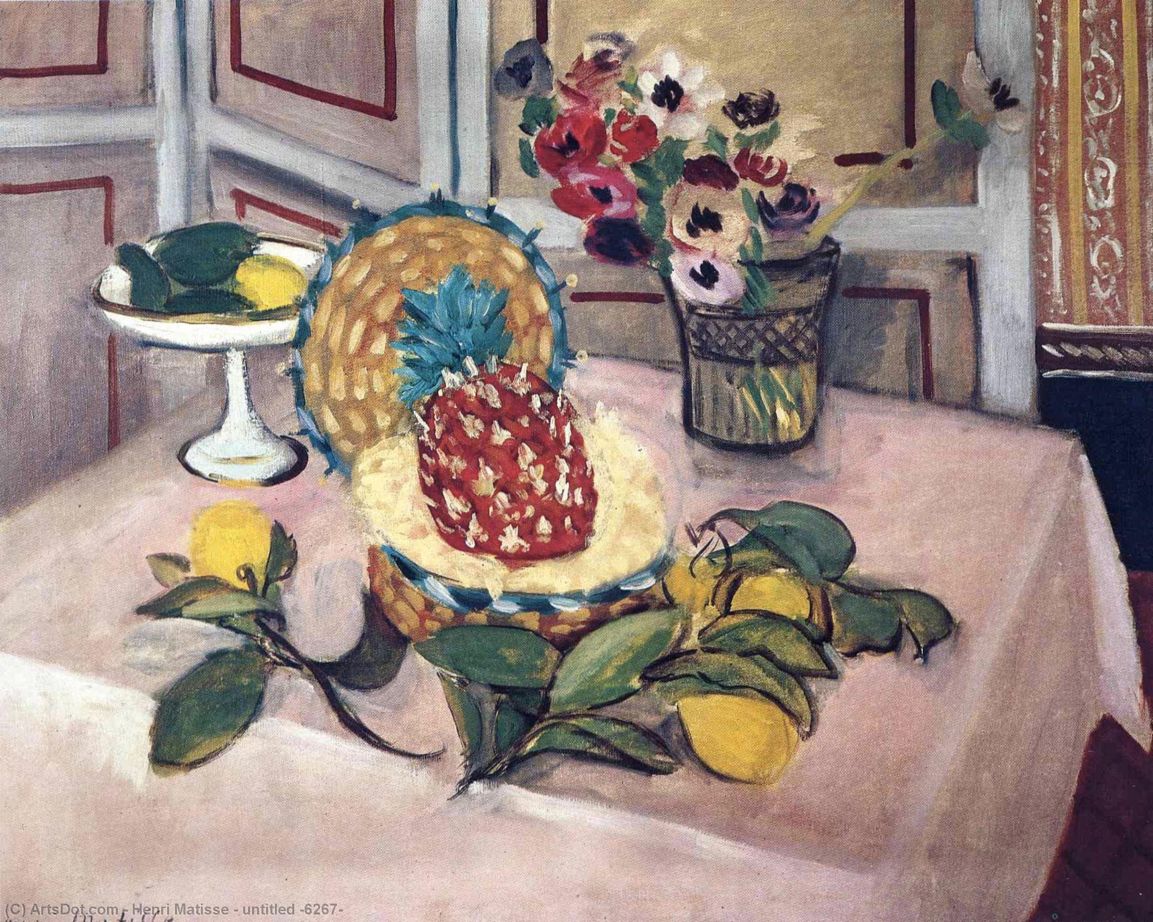 Order Art Reproductions untitled (6267) by Henri Matisse (Inspired By) (1869-1954, France) | ArtsDot.com