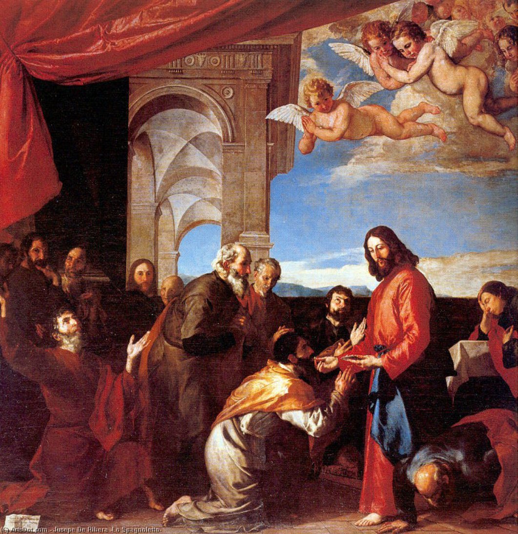 Order Oil Painting Replica untitled (31) by Jusepe De Ribera (Lo Spagnoletto) (1591-1652, Spain) | ArtsDot.com