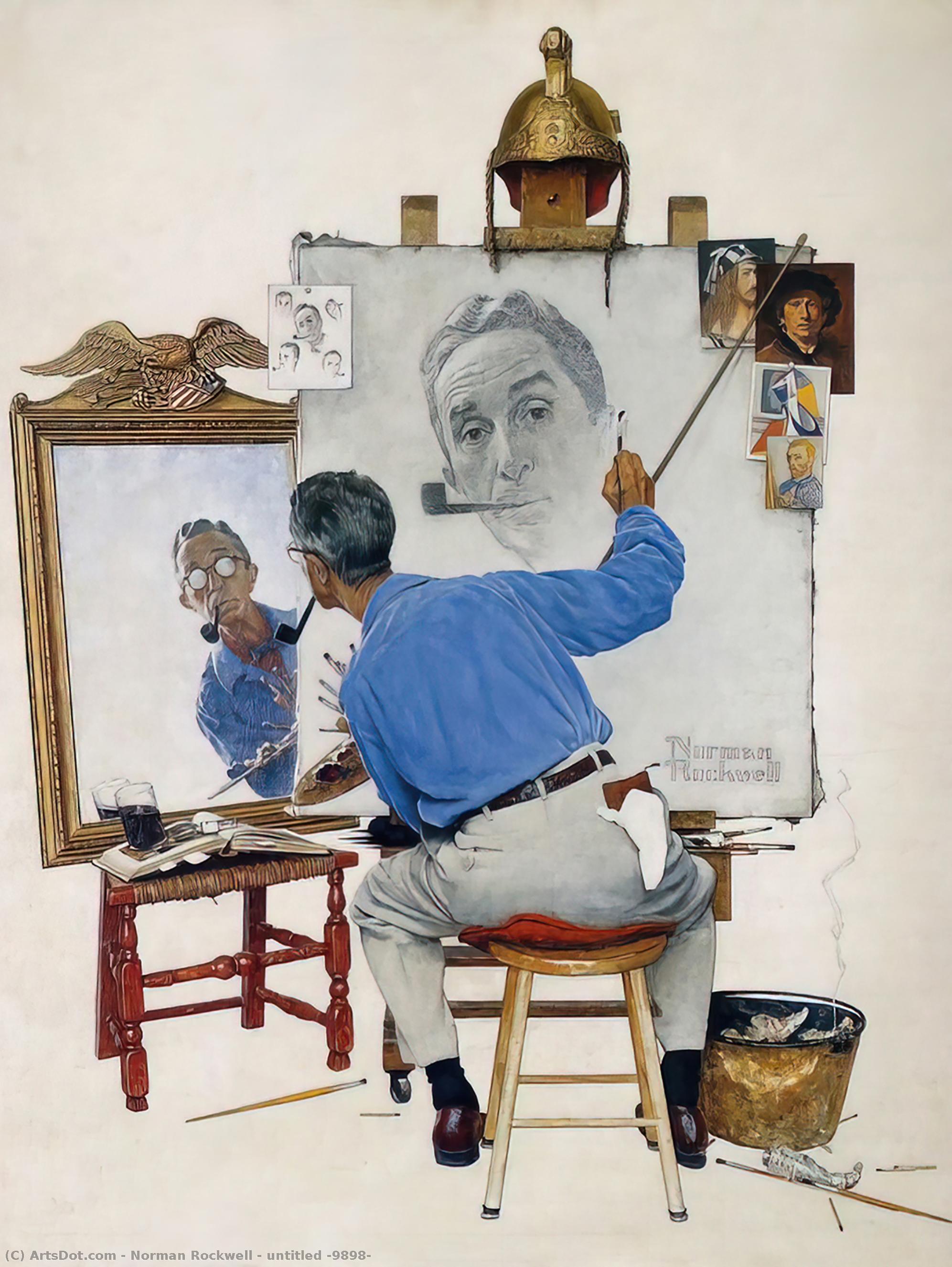 Order Art Reproductions untitled (9898) by Norman Rockwell (Inspired By) (1894-1978, United States) | ArtsDot.com