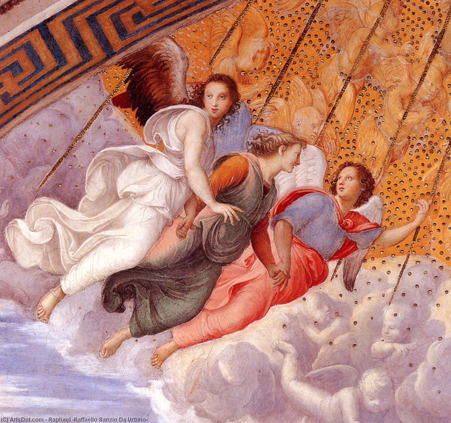 Buy Museum Art Reproductions Stanza Della Segnatura d01 by Raphael (Raffaello Sanzio Da Urbino) (1483-1520, Italy) | ArtsDot.com