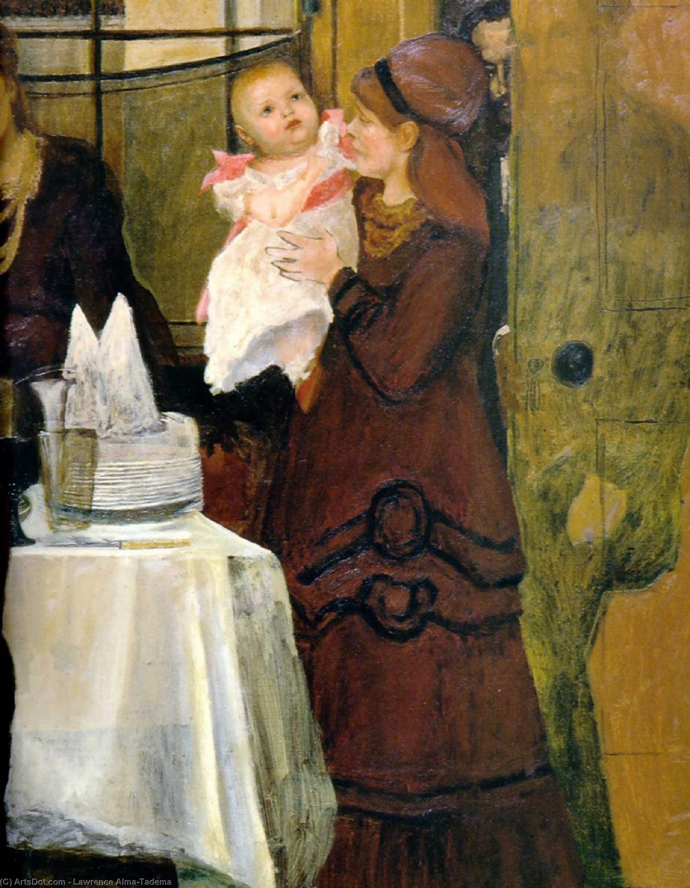 Order Oil Painting Replica The epps family screen by Lawrence Alma-Tadema | ArtsDot.com