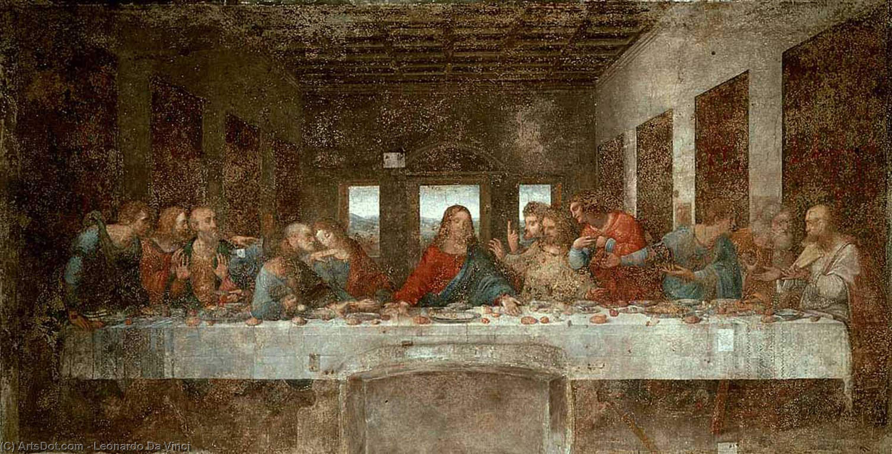 Order Oil Painting Replica The Last Supper pre by Leonardo Da Vinci (1452-1519, Italy) | ArtsDot.com