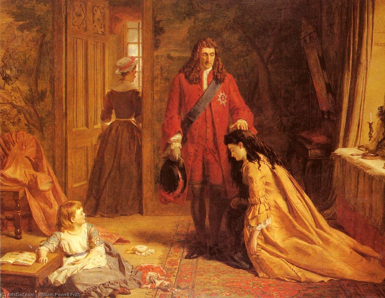 Buy Museum Art Reproductions An incident in the life of mary wortley montague by William Powell Frith (1819-1909, United Kingdom) | ArtsDot.com