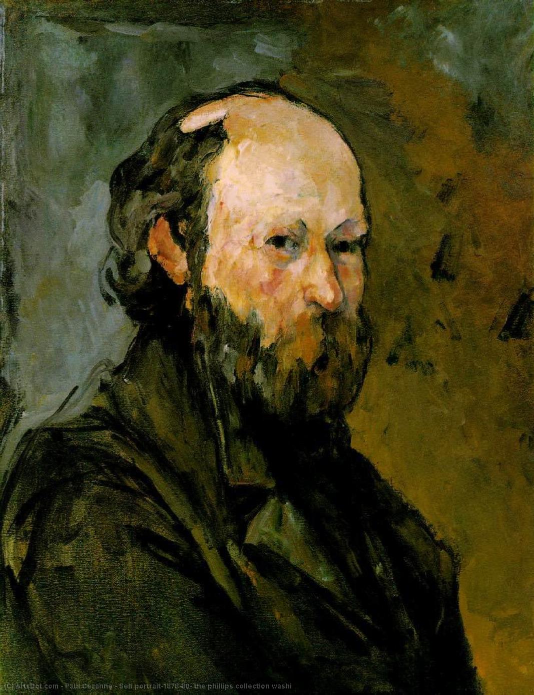 Buy Museum Art Reproductions Self portrait,1878-80, the phillips collection washi by Paul Cezanne (1839-1906, France) | ArtsDot.com