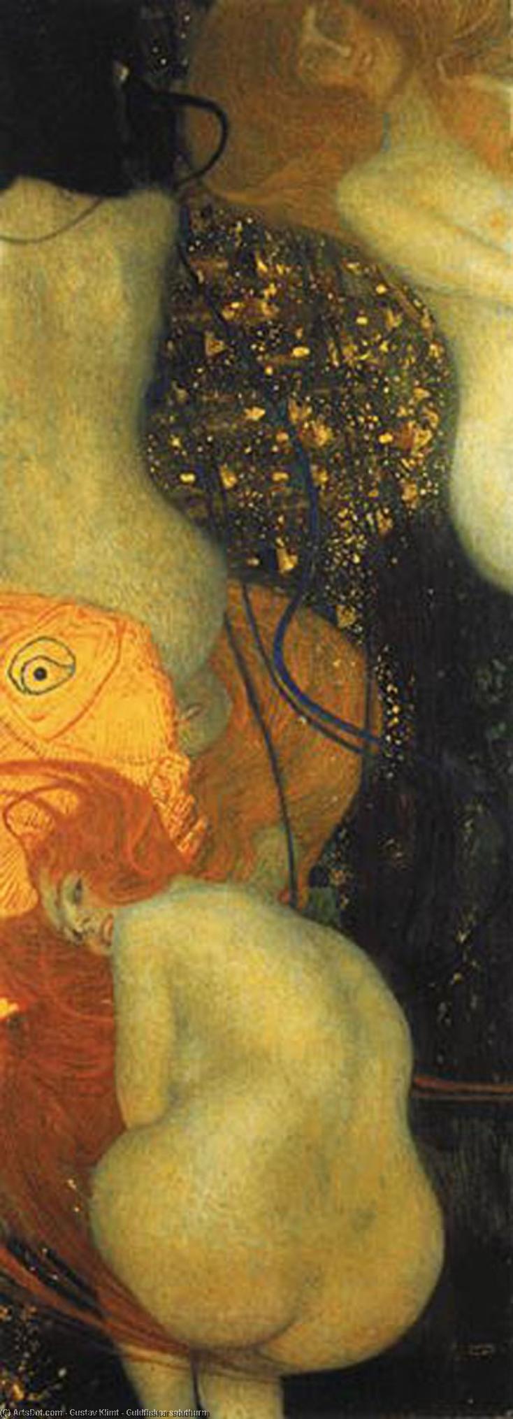 Order Art Reproductions Guldfiskar solothurn by Gustav Klimt | ArtsDot.com