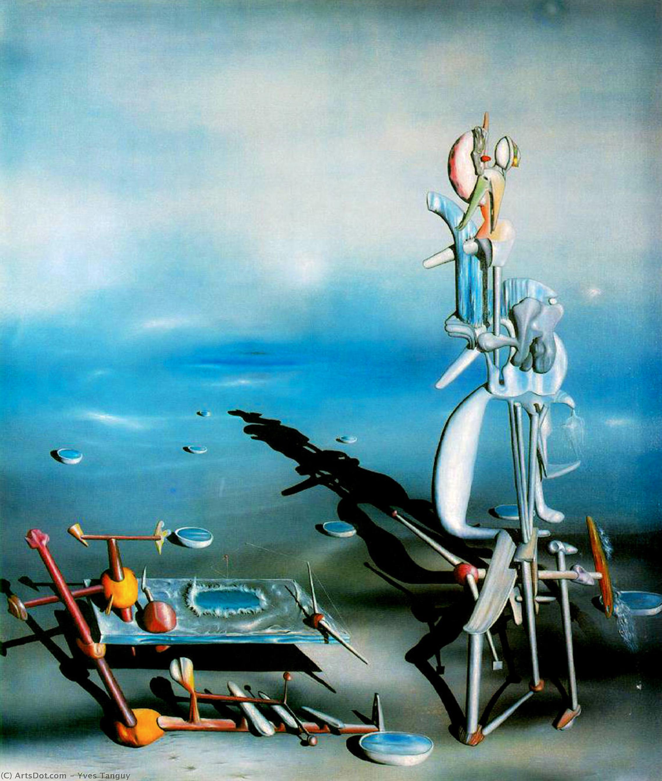 Buy Museum Art Reproductions Indefinite divisibility, 1942 by Yves Tanguy (Inspired By) (1900-1955, France) | ArtsDot.com